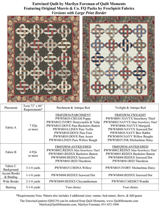 Entwined Quilt Moments